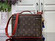 LV nice BB Monogram macassar vanity 18*14.5*24CM 2024121009 - 5