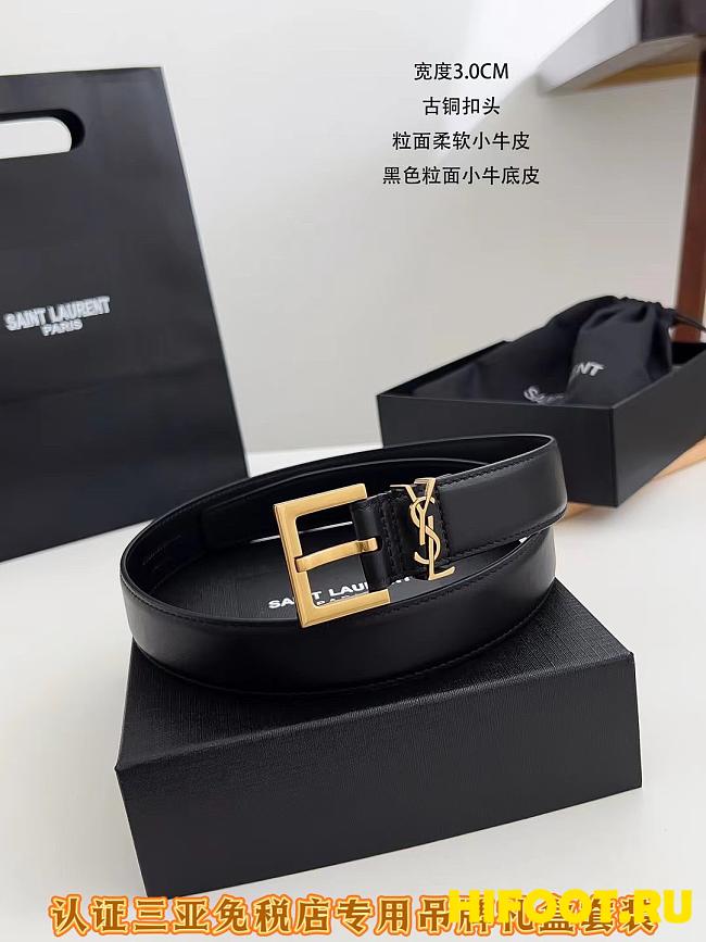 YSL women belt 3CM 2024121801 - 1