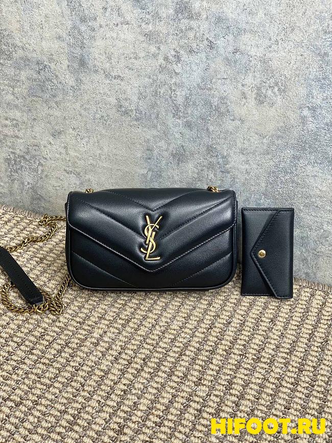 YSL Loulou black 20*12*5CM - 1