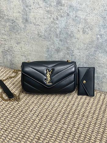 YSL Loulou black 20*12*5CM