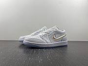 Jordan 1 Low SE Glitter Swoosh  FQ9112-100 - 1