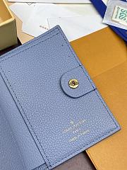 LV wallet blue 9*11.5*1.5CM 2024122702 - 3