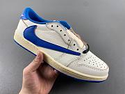 Jordan 1 Retro Low OG SP Fragment x Travis Scott Sail Military Blue DM7866-104 - 6