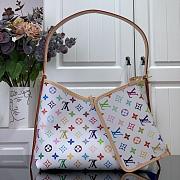 Louis Vuitton x Takashi Murakami CarryAll PM White Multicolored 29*24*12CM - 3