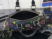 Louis Vuitton x Takashi Murakami Nano Speedy Black Multicolored 16x11x9cm - 5