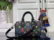 Louis Vuitton x Takashi Murakami Nano Speedy Black Multicolored 16x11x9cm - 4