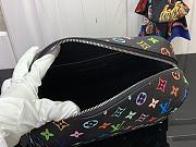 Louis Vuitton x Takashi Murakami Cosmetic Pouch GM black Multicolored 27x18x9cm - 5