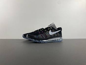 Nike Flyknit Air Max Black Multi-Color  620469-015