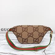 Gucci Beige & Brown Jumbo GG Belt Bag Gucci 39*17*4CM - 5