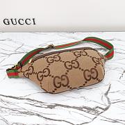 Gucci Beige & Brown Jumbo GG Belt Bag Gucci 39*17*4CM - 2