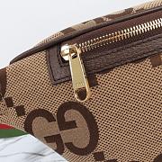 Gucci Beige & Brown Jumbo GG Belt Bag Gucci 39*17*4CM - 4