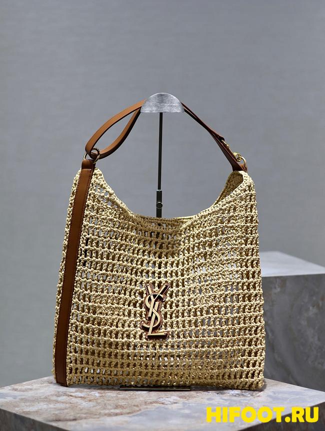 YSL Saint Laurent Raffia Shoulder Bag 37*40*3CM - 1