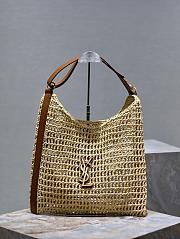 YSL Saint Laurent Raffia Shoulder Bag 37*40*3CM - 1