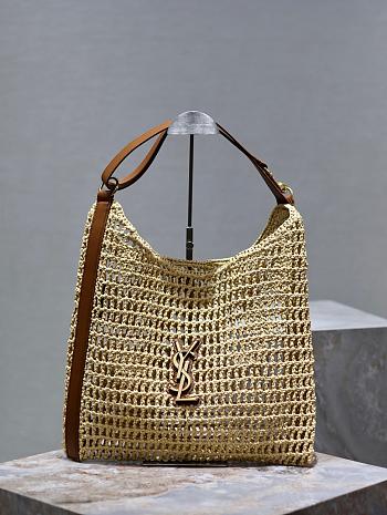 YSL Saint Laurent Raffia Shoulder Bag 37*40*3CM