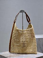 YSL Saint Laurent Raffia Shoulder Bag 37*40*3CM - 4