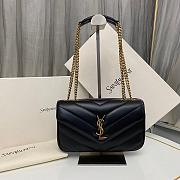 YSL loulou small bag black  24CM 2025031201 - 1