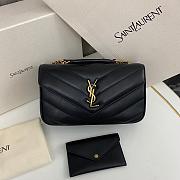 YSL loulou small bag black  24CM 2025031201 - 3