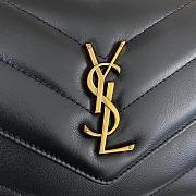YSL loulou small bag black  24CM 2025031201 - 2