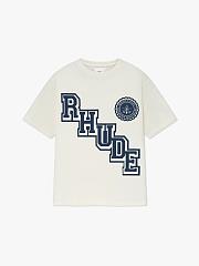 Rhude collegiate crest T-shirt 2025031401 - 6