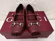 Gucci Horsebit ballet flat red 2025032001 - 3