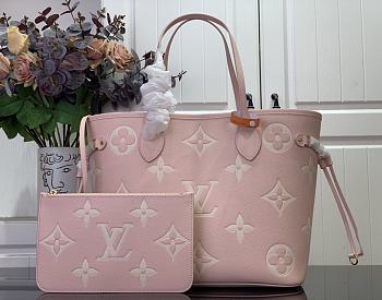 LV Neverfull MM pink 31x28x14CM 2025032001