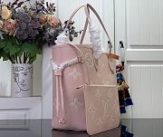LV Neverfull MM pink 31x28x14CM 2025032001 - 4