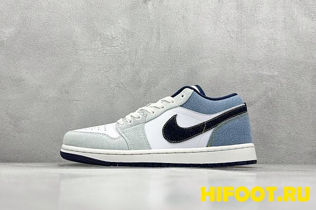 Air Jordan 1 Low SE Denim Star Blue  IH0648-141 - 1