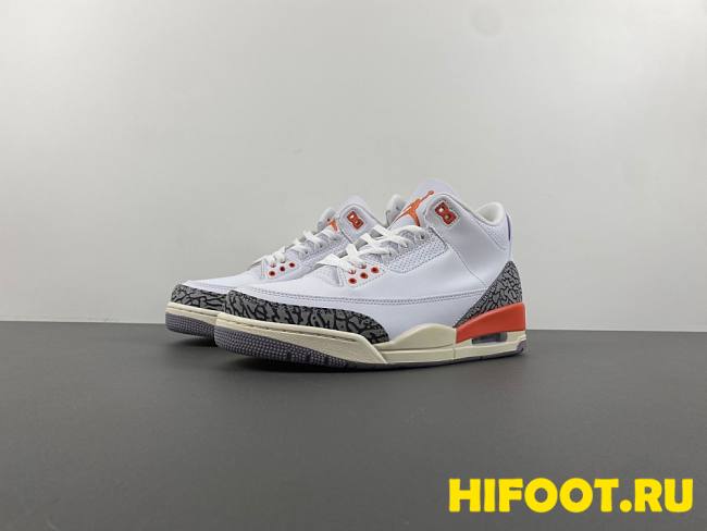 Air Jordan 3 Retro Georgia Peach  CK9246-121 - 1