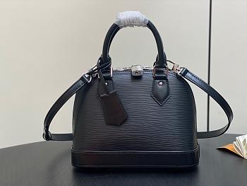 LV Black Epi Leather Alma BB 23.5*17.5*11.5CM 