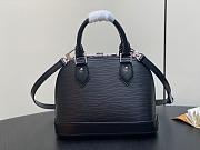 LV Black Epi Leather Alma BB 23.5*17.5*11.5CM  - 5