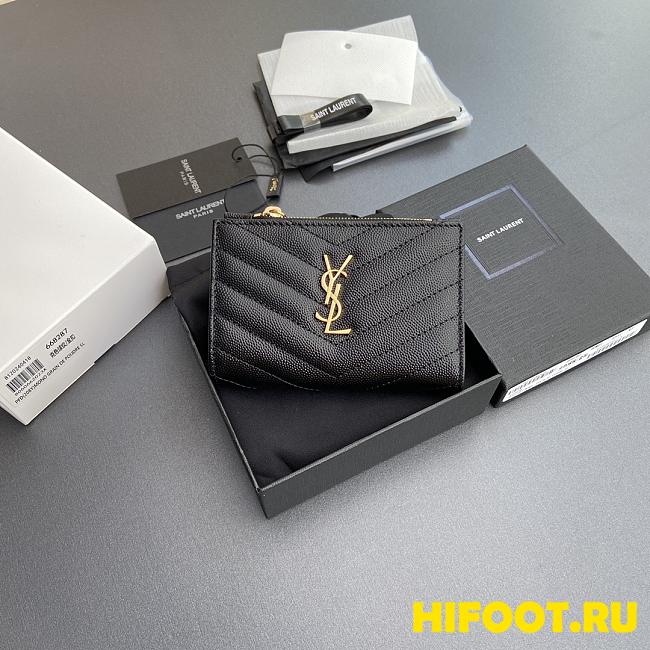 YSL wallet 12*10*3CM  - 1