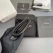 YSL wallet 12*10*3CM  - 6