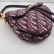 Dior saddle bag 25.5cm 2025041501 - 4