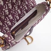Dior saddle bag 25.5cm 2025041501 - 2