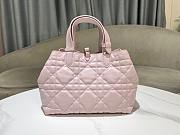 Dior Toujours bag pink in medium 28.5*19*21.5CM - 4