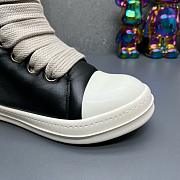 Rick Owens  leather high top sneakers 2025052001 - 5
