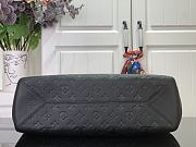 LV Anytime MM Monogram Empreinte Leather black 27x14x42cm  - 6