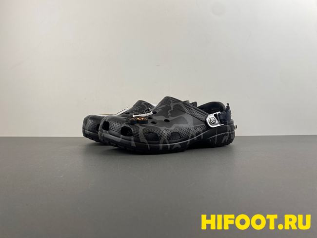 Crocs Classic Clog A Bathing Ape ABC Camo Black - 1