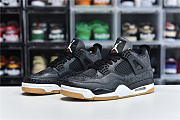 Air Jordan 4 Retro Laser Black Gum  CI1184-001 - 2