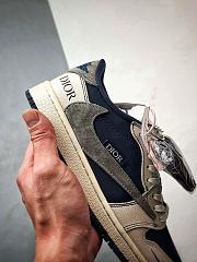 Jordan 1 low travis scott X Dior  - 3