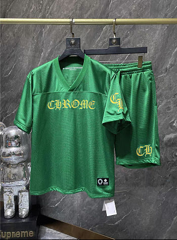 Chrome heart jerseys green set 