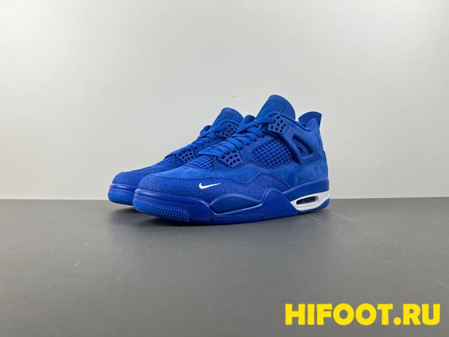 Air Jordan 4 Retro OG SP Nigel Sylvester blue Brick by Brick HF4340-800 - 1