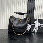 Chanel 25A Tote Bag 36cm Black Calfskin 36CM - 1