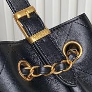 Chanel 25A Tote Bag 36cm Black Calfskin 36CM - 2