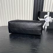 Chanel 25A Tote Bag 36cm Black Calfskin 36CM - 4