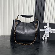 Chanel 25A Tote Bag 36cm Black Calfskin 36CM - 5