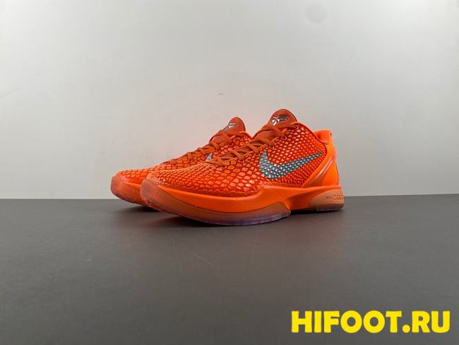 Nike Kobe 6 Protro Total Orange  IH1871-800 - 1
