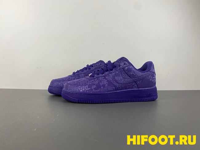 Nike Air Force 1 Low Kobe Bryant Court Purple  IB0018-500 - 1