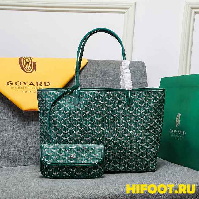 Goyard tote bag MM Green 47*34*27*14CM  - 1