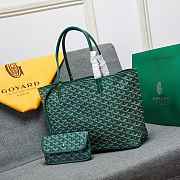 Goyard tote bag MM Green 47*34*27*14CM  - 5